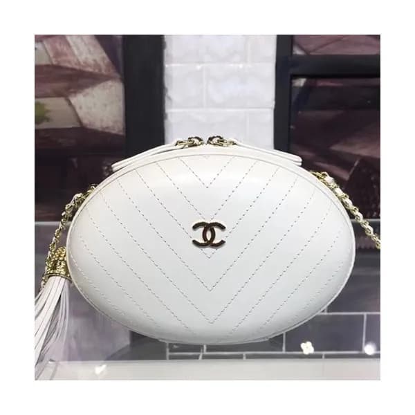 Chanel 2019 Leather Chain Shoulder Cross Bag ,18C… - 1