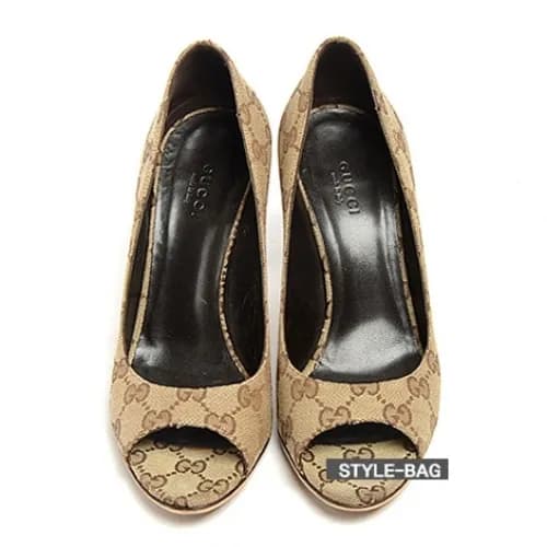 Gucci 2019 Ladies Jacquard Open-to Pumps - 구찌 여성 자… - 1