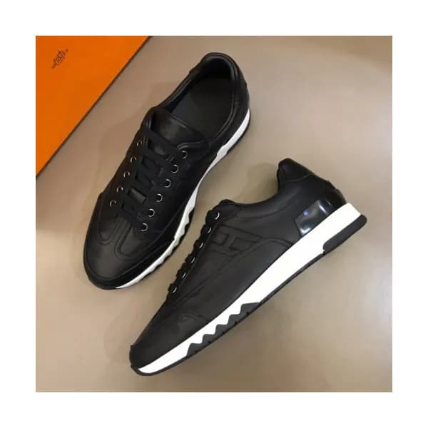 Hermes 2019 Mens Parfunms Leather Sneakers - 에르메스 … - 1