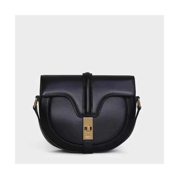 Celine 2019 Besace Leather Shoulder Bag,19CM - 셀린느… - 1