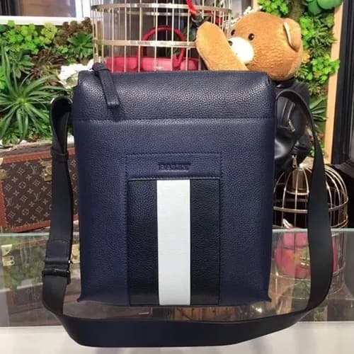 Bally 2019 Leather Shoulder Bag,27cm - 발리 2019 레더… - 1