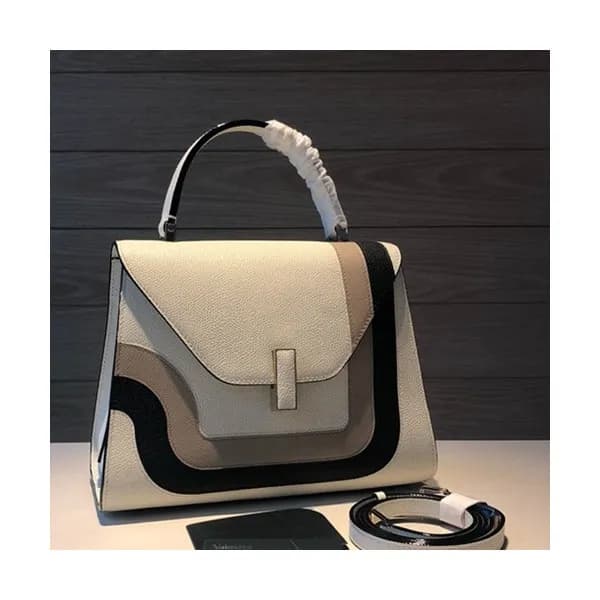 Valextra 2019 Epsom Leather Tote Shoulder Bag,26CM… - 1