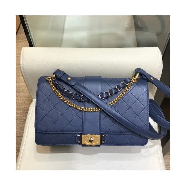 Chanel 2019 Leather Large Shoulder Bag ,25CM - 샤넬 … - 1