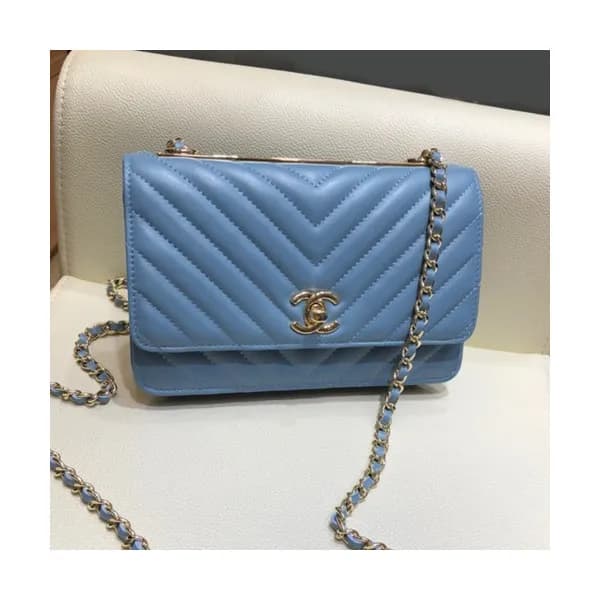 Chanel 2019 WOC Chain Cross Bag,19CM - 샤넬 2019 WOC… - 1