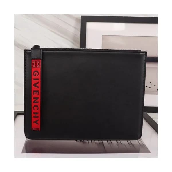 Givenchy 2019 Leather Clutch Bag,30cm - 지방시 2019 레… - 1