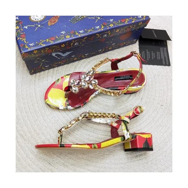 Dolce&Gabbana 2019 Ladies Leather Sandal - 돌체앤가바나… - 1