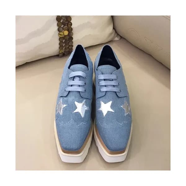 Stella McCartney 2019 Ladies Denim Platfrom Shoes … - 1