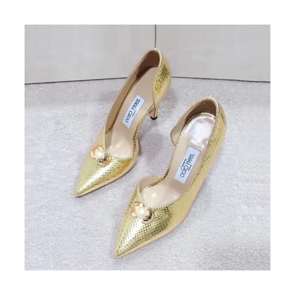 Jimmy Choo 2019 Ladies Leather High Heel - 지미츄 201… - 1