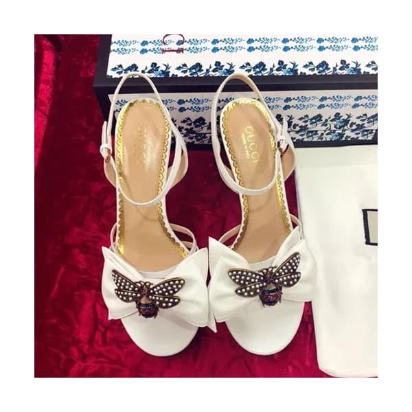 Gucci 2019 Ladies Leather High Heel Sandal - 구찌 20… - 1