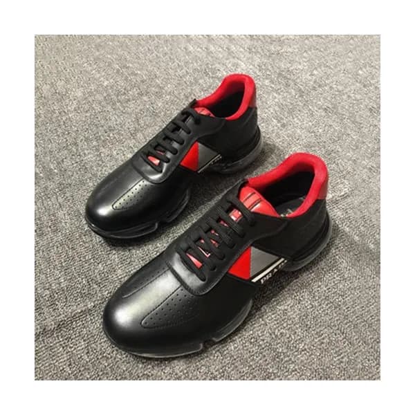 Prada 2019 Mens Leather Sneakers - 프라다 2019 남성용 레더… - 1