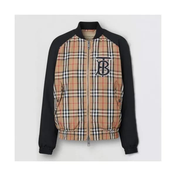 Burberry 2019 Mm/Wm Classic Casual Logo Bombar Jac… - 1