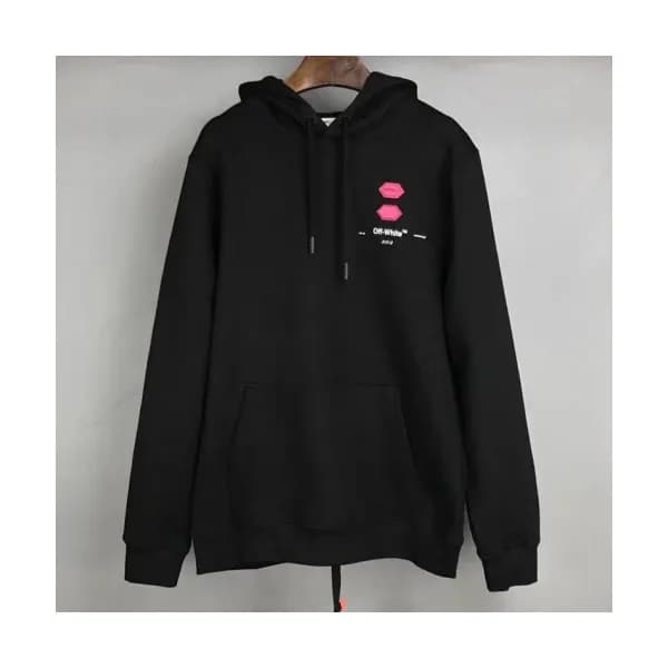 Off-white 2019 Mm/Wm Logo Cotton Oversize HoodT - … - 1