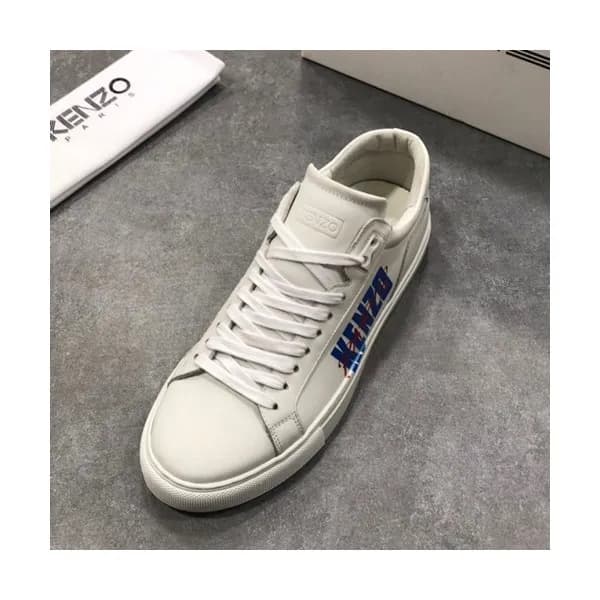 Kenzo 2019 Mens Leather Sneakers - 겐조 2019 남성용 레더 … - 1
