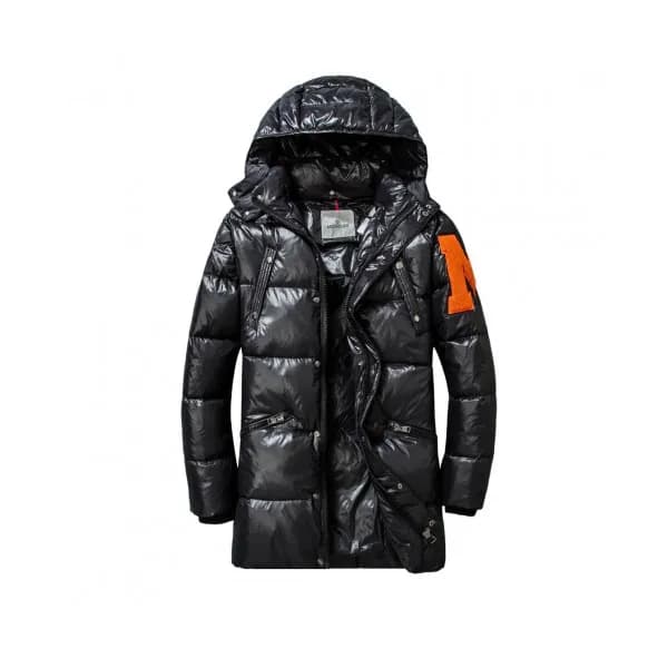 Moncler 2019 Mens Patch Logo Modern Long Down Padd… - 1
