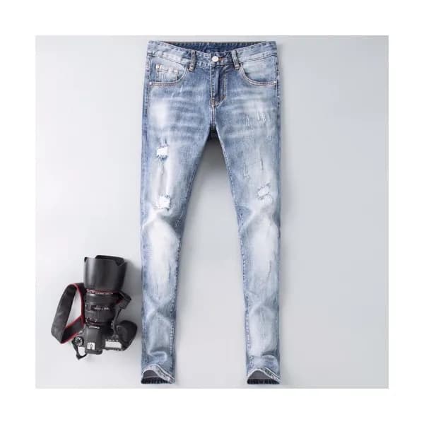 Armani 2019 Mens Business Classic Denim Pants - 알마… - 1