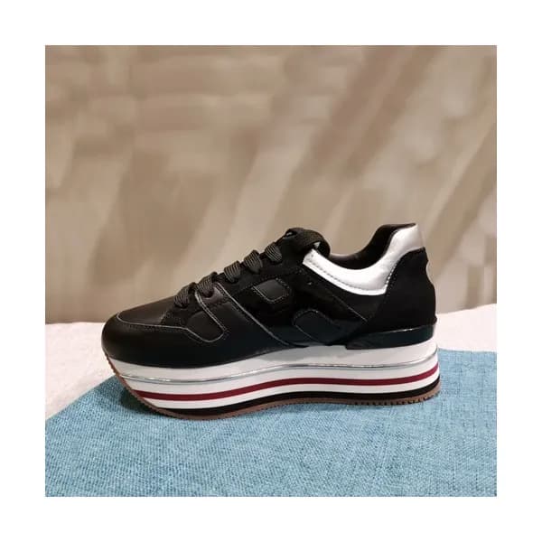 Hogan 2019 Ladies Leather Platform Sneakers - 호간 2… - 1