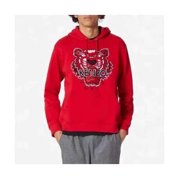 Kenzo Mens Tiger Hoodie - 겐조 2019 남성 기모 후드티 Ken59x - 1