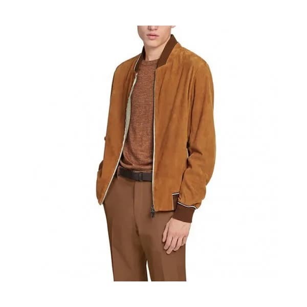 Ermenegildo Zegna 2019 Mens Business Leather Jacke… - 1