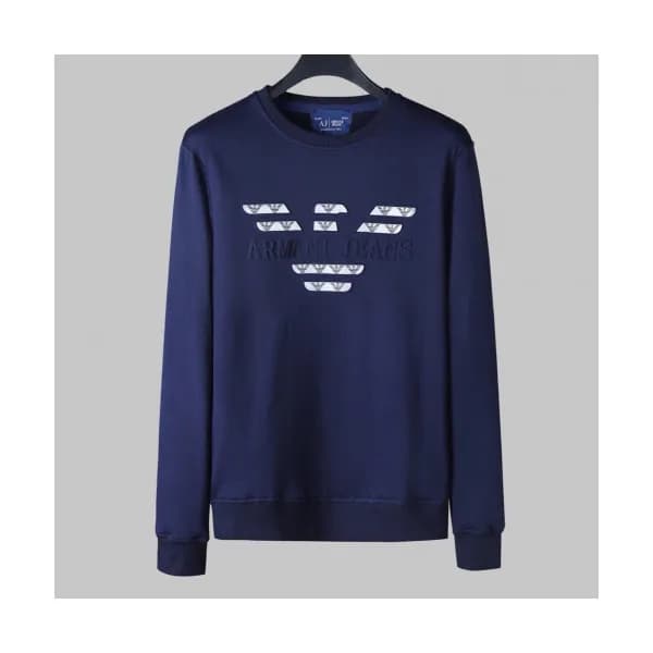 [알마니]Armani 2019 Mens Logo Cotton Man-to-man - 알마니… - 1