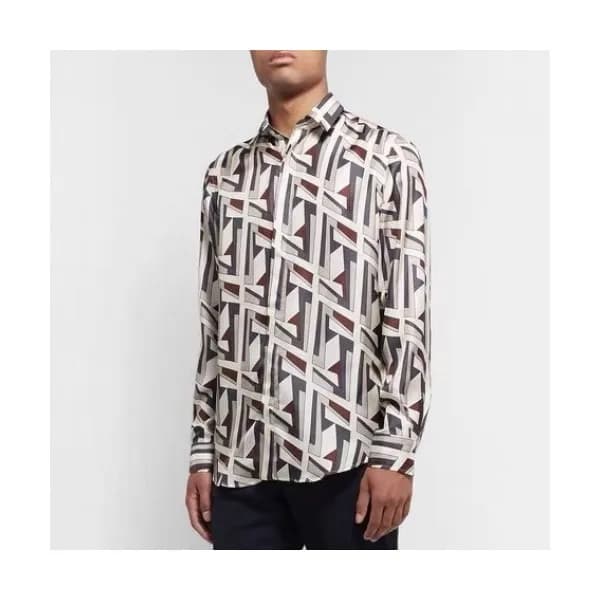Fendi 2020 Mens Trendy Silk Tshirts - 펜디 2020 남성 트… - 1