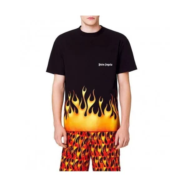 [팜 엔젤스]Palm Angels 2020 Mm/Wm Logo Cotton Short Sl… - 1