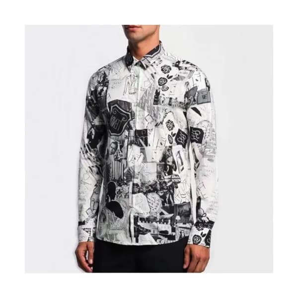 Fendi 2020 Mens Logo Casual Silket Tshirts - 펜디 20… - 1