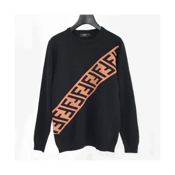 [펜디]Fendi 2020 Mens Logo Crew-neck Sweaters - 펜디 2… - 1