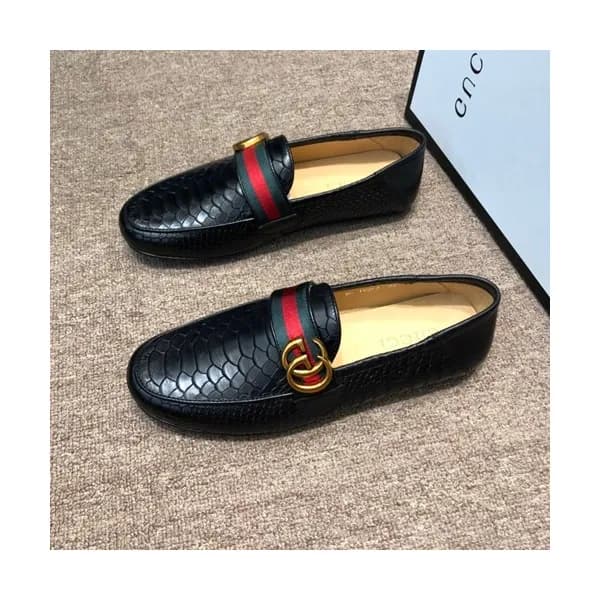 Gucci 2020 Mens Leather Loafer - 구찌 2020 남성용 레더 로퍼… - 1