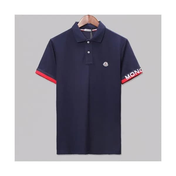 [매장판]Moncler 2020 Mens Logo Cotton Short Sleeved P… - 1