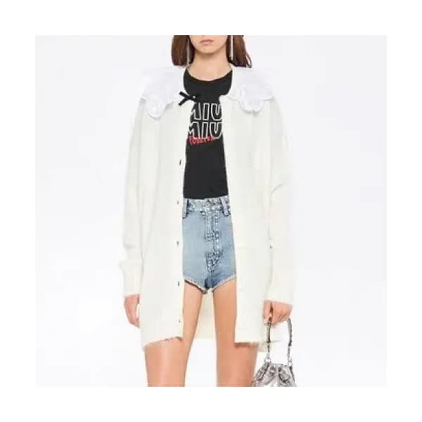 [미우미우]Miumiu 2020 Ladies Cotton Short Sleeved Tshi… - 1
