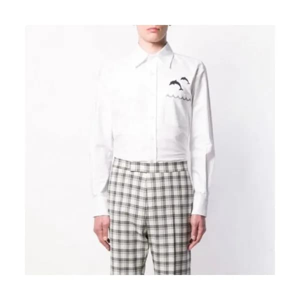 [톰브라운]Thom Browne 2020 Mens Strap Cotton Tshirts -… - 1
