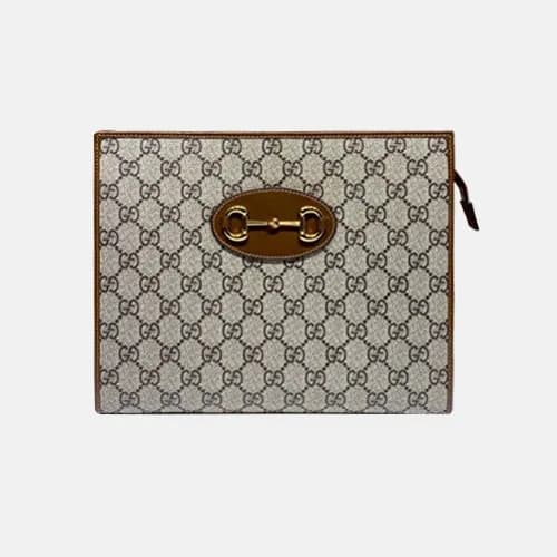 Gucci 2020 1955 Horsebit Ladies Clutch Bag ,25.5CM… - 1