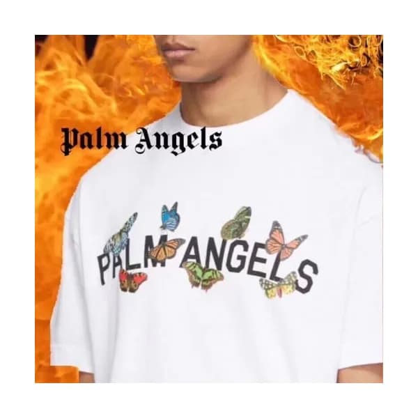[팜 엔젤스]Palm Angels 2020 Mm/Wm Logo Cotton Short Sl… - 1