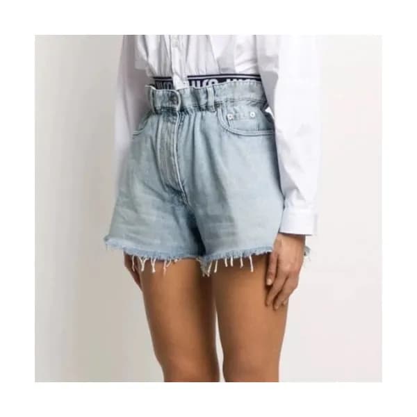 Miumiu Ladies Short Pants - 미우미우 여성 캐쥬얼 반바지 - miu0…