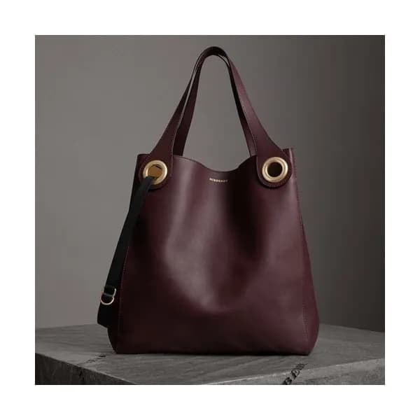 Burberry 2020 Leather Tote Shoulder Shopper Bag, 4… - 1