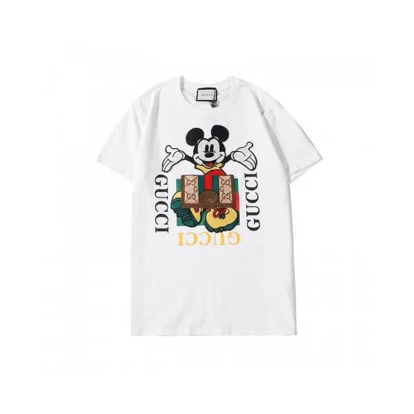 [매장판]Gucci 2020 Mm/Wm Logo Cotton Short Sleeved Ts… - 1