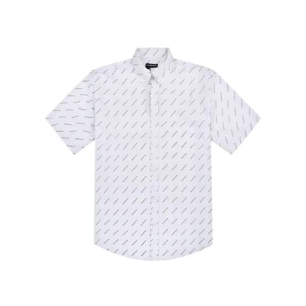 [발렌시아가]Balenciaga 2020 Mens Logo Cotton Short Slee… - 1