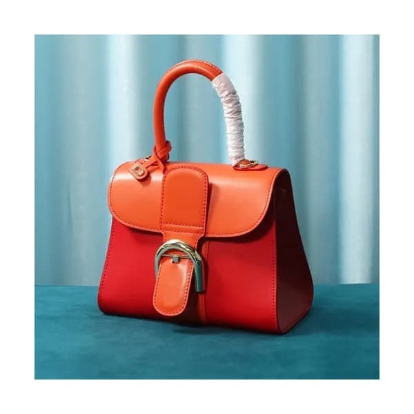 Delvaux 2020 Brillant Leather Tote Shoulder Bag,20… - 1
