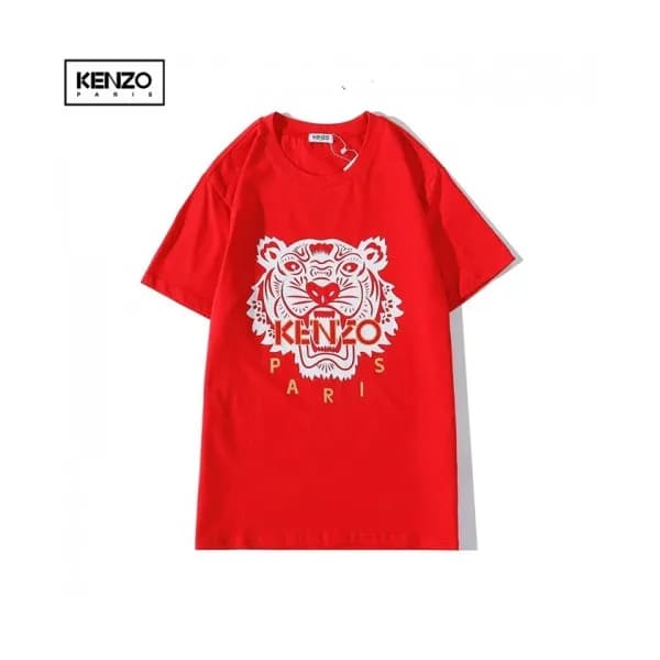 [겐조]Kenzo 2020 Mm/Wm Tiger Cotton Short Sleeved Ts… - 1