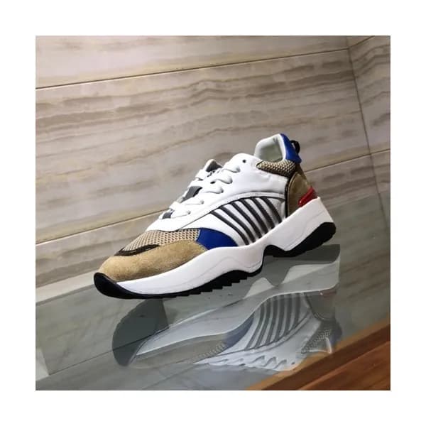Dsquared2 2020 Mens Leather Running Shoes - 디스퀘어드 … - 1