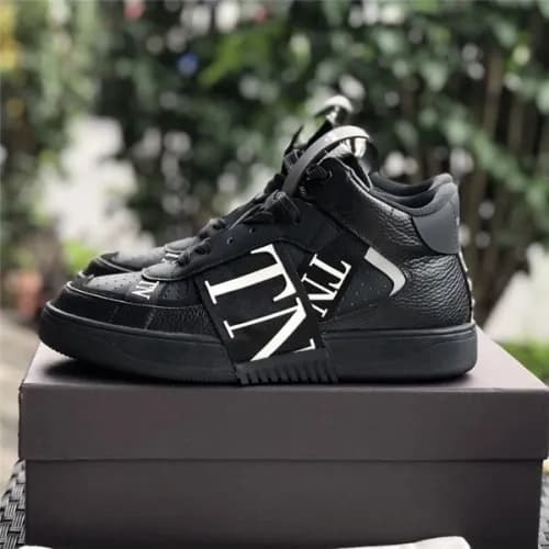 Valentino 2020 Men's Leather Sneakers - 발렌티노 2… - 1