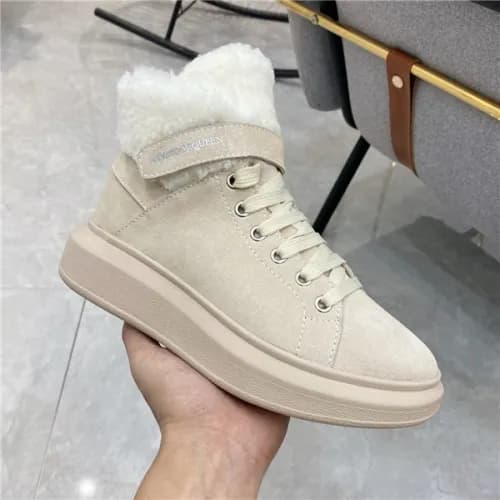 Alexander McQueen 2020 Women's Leather Wool An… - 1