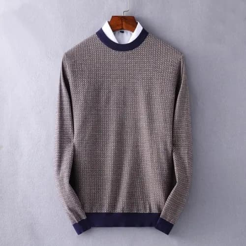 [펜디]Fendi 2020 Mens Logo Crew-neck Wool Sweaters -… - 1