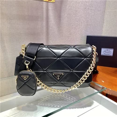 [프라다]Prada 2021 Women's Leather Shoulder Bag,2… - 1