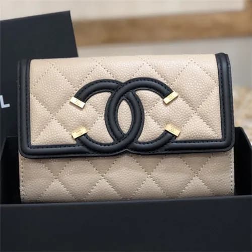 Chanel 2021 Women's Leather Wallet,15cm - 샤넬 2… - 1
