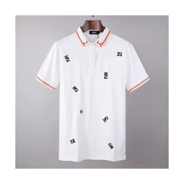[펜디]Fendi 2021 Mens Logo Casual Short Sleeved Tshi… - 1