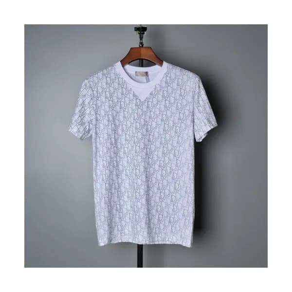 [디올]Dior 2021 Mens Casual Crew-neck Short Sleeved … - 1