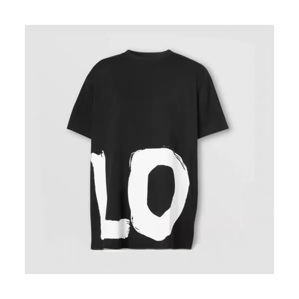 Burberry Mm/Wm Logo Cotton Short Sleeved Tshirts -… - 1