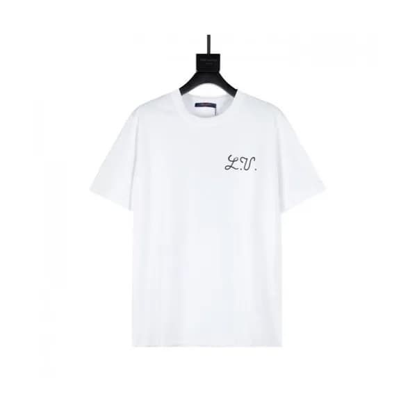 [매장판]Louis vuitton 2021 Mm/Wm Logo Short Sleeved T… - 1