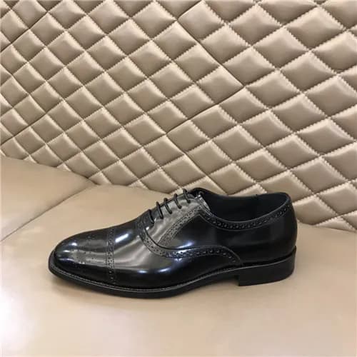 [럭셔리한]Prada 2021 Men's Leather Oxford Shoes,PR… - 1